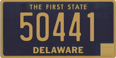 DE license plate 50441