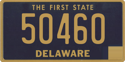 DE license plate 50460