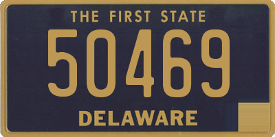 DE license plate 50469