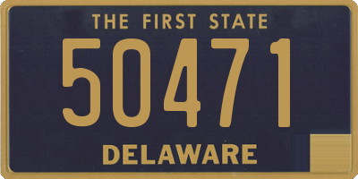 DE license plate 50471