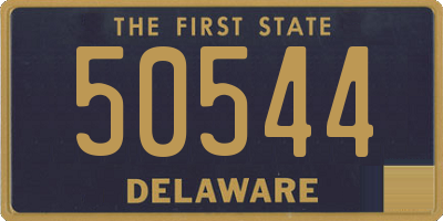 DE license plate 50544