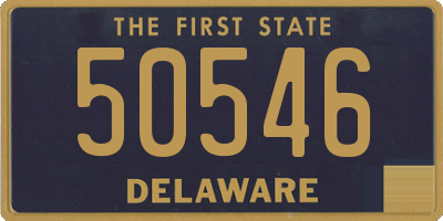 DE license plate 50546