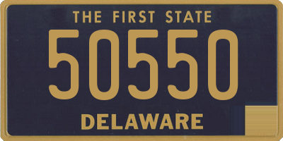 DE license plate 50550