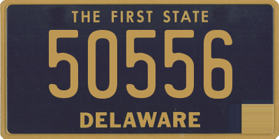 DE license plate 50556