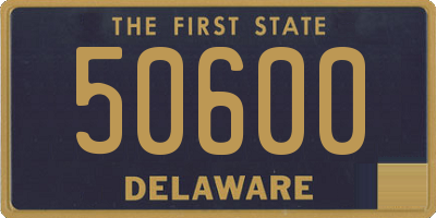 DE license plate 50600