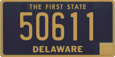 DE license plate 50611