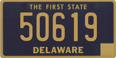 DE license plate 50619