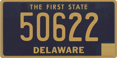 DE license plate 50622