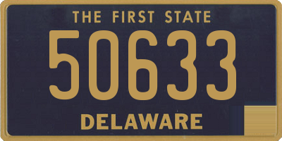 DE license plate 50633