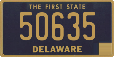 DE license plate 50635