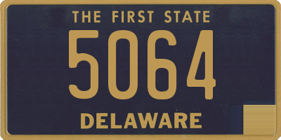 DE license plate 5064
