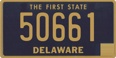 DE license plate 50661
