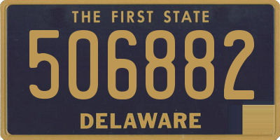 DE license plate 506882