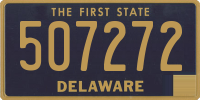 DE license plate 507272