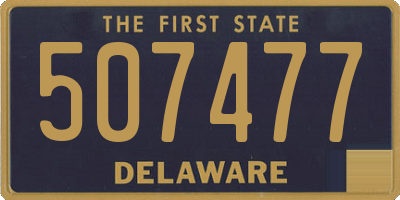 DE license plate 507477