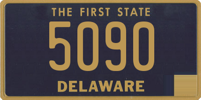 DE license plate 5090