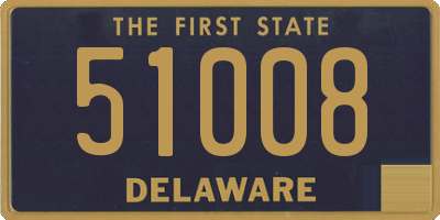 DE license plate 51008