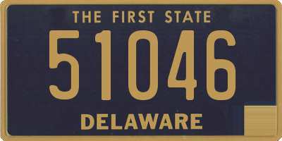 DE license plate 51046