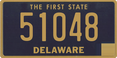 DE license plate 51048