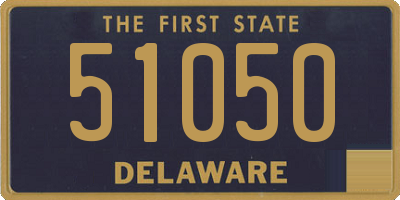 DE license plate 51050