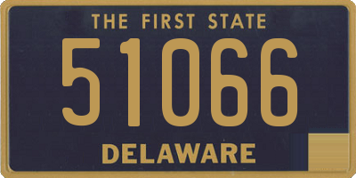 DE license plate 51066