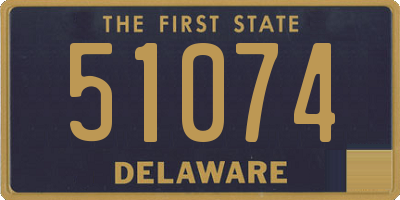 DE license plate 51074