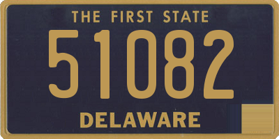 DE license plate 51082