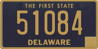 DE license plate 51084