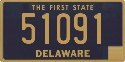DE license plate 51091