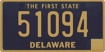 DE license plate 51094