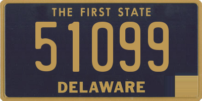 DE license plate 51099