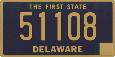 DE license plate 51108