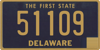 DE license plate 51109