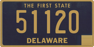 DE license plate 51120