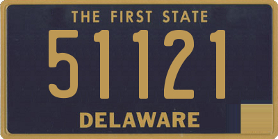 DE license plate 51121