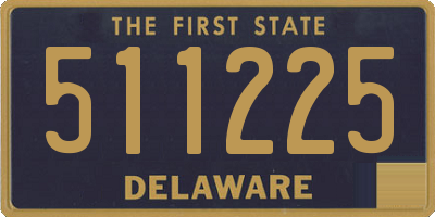 DE license plate 511225