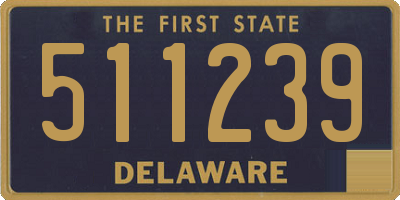 DE license plate 511239