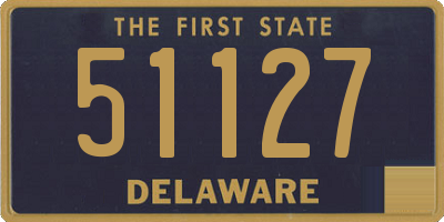 DE license plate 51127