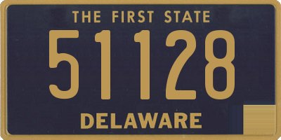 DE license plate 51128