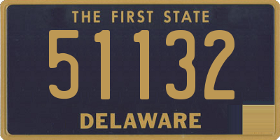 DE license plate 51132