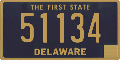 DE license plate 51134