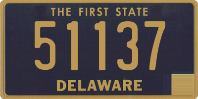 DE license plate 51137