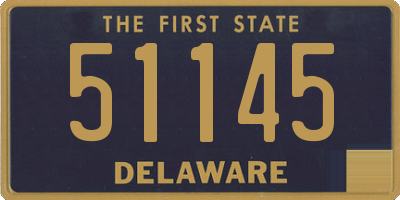 DE license plate 51145