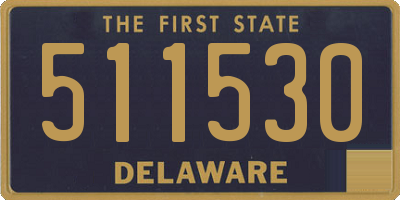 DE license plate 511530