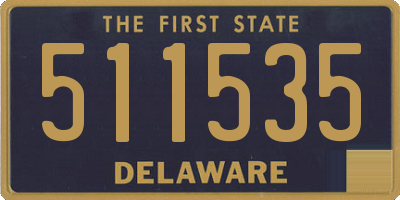 DE license plate 511535