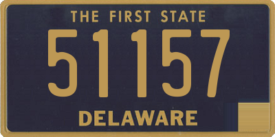 DE license plate 51157