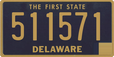 DE license plate 511571