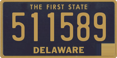 DE license plate 511589