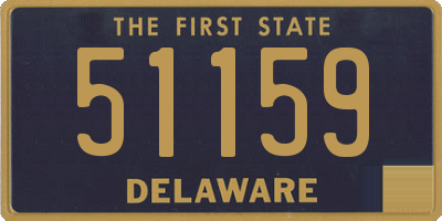 DE license plate 51159