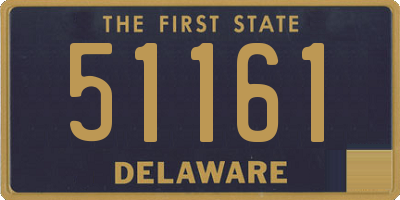 DE license plate 51161